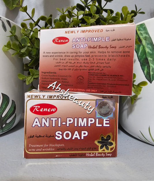 Renew Anti-Pimple Soap For Blackheads, Acne & Wrinkles 135g
