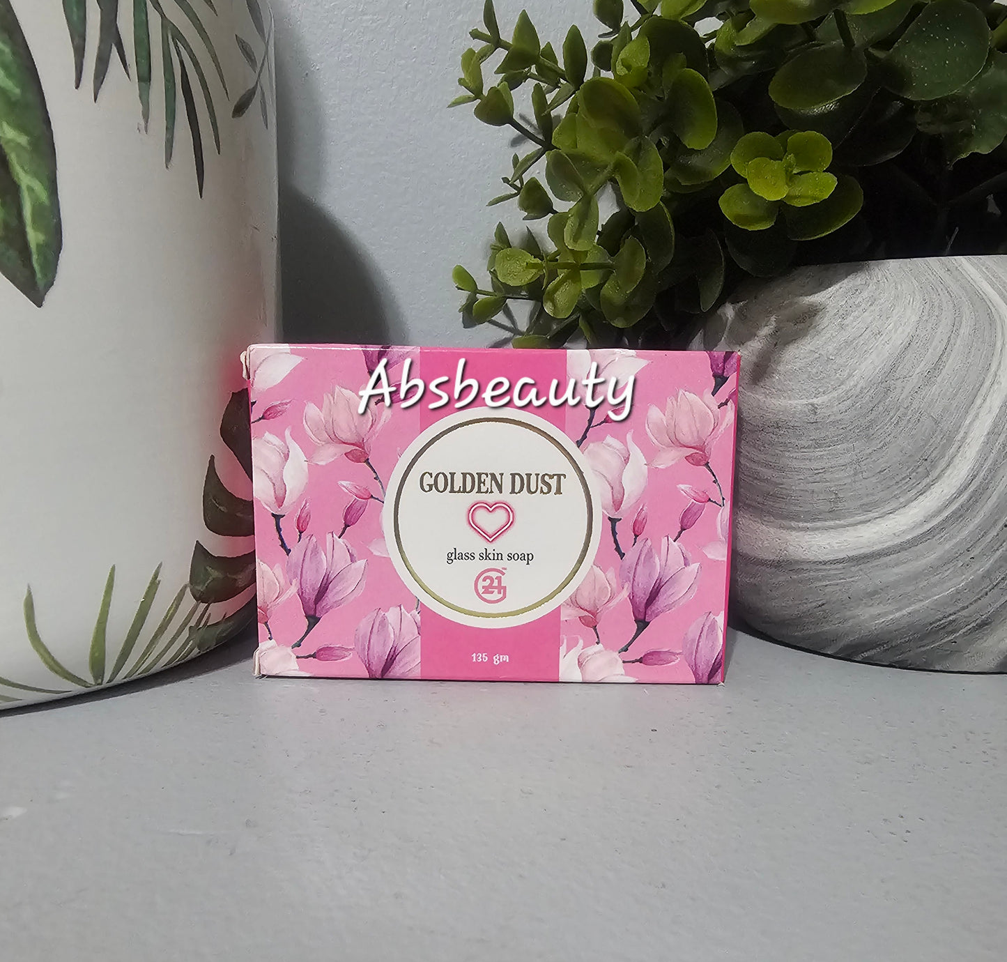 G21 Golden Dust Glass Skin Soap 135g, 1pc