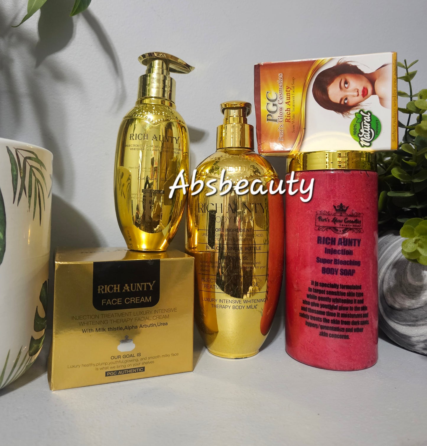 Rich Aunty Injection Whitening Set From Pari's Glow Cosmetics