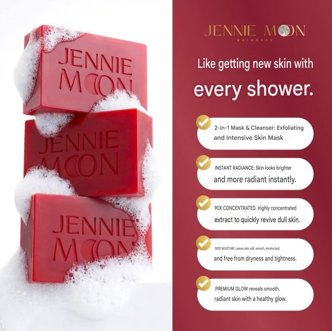 Jennie Moon 90X Power of Moonlight Body & Face Soap 160g 1pc