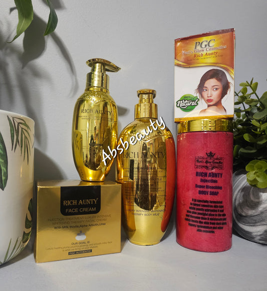 Rich Aunty Injection Whitening Set From Pari's Glow Cosmetics