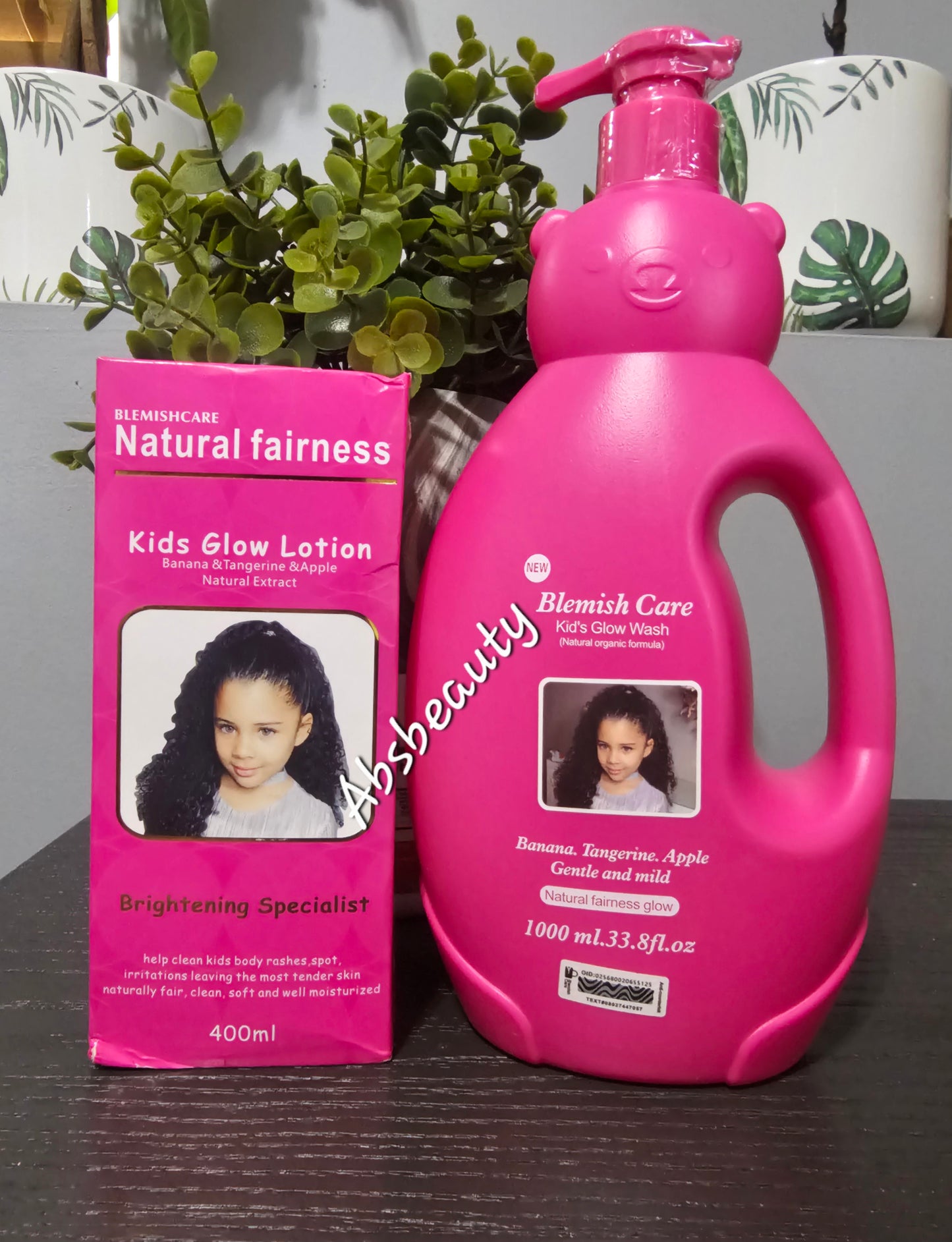 Blemish Care Kids Glow Body lotion 400ml & Body Wash 1000ml