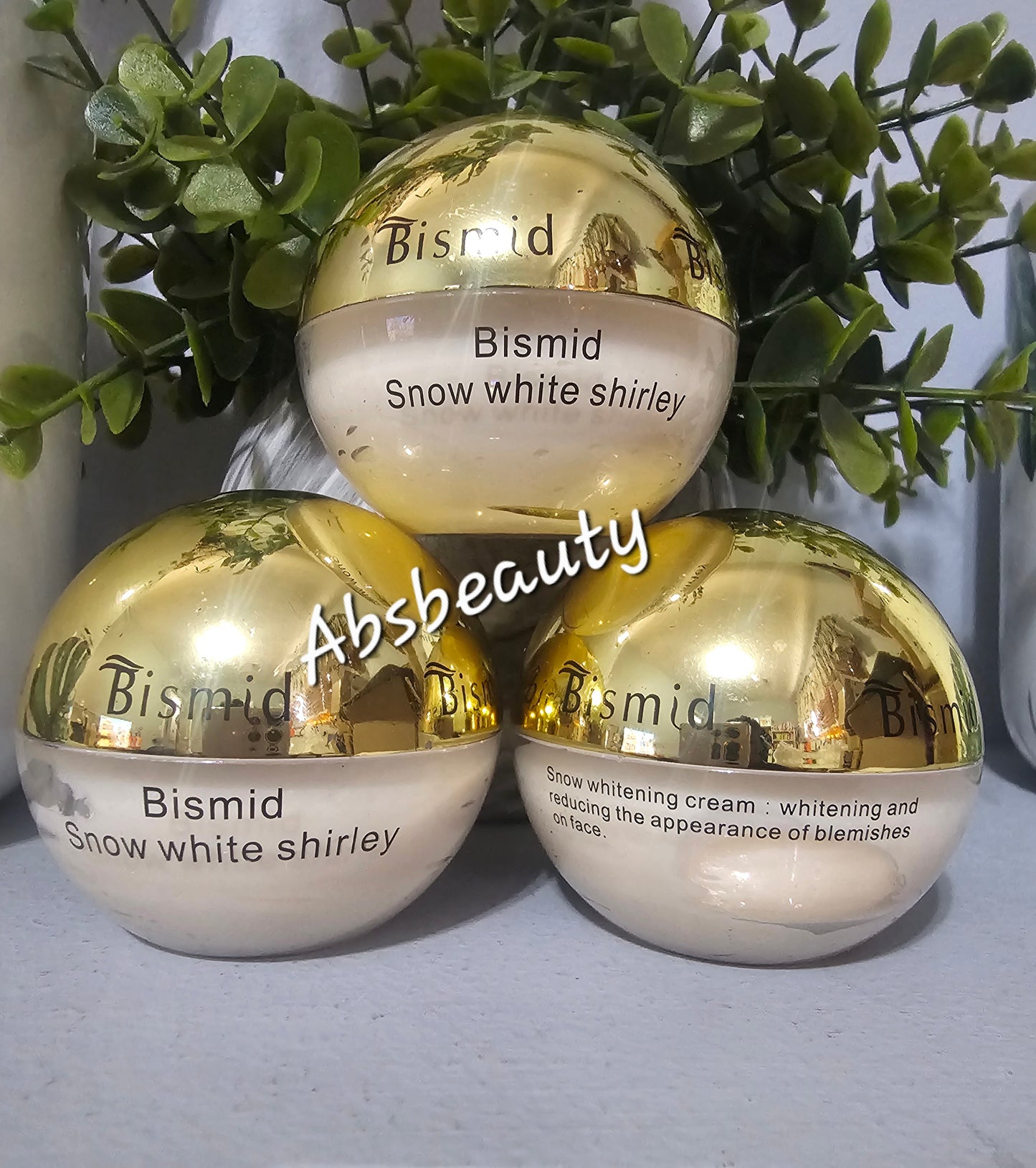 Bismid Snow White Face Cream Shirley 1pc
