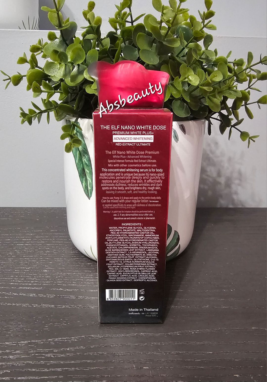 The Elf Nano White Dose Premium White Plus Advanced Whitening Serum 60ml,Original&Authentic💯✅️