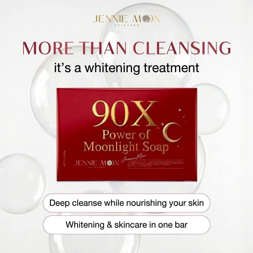 Jennie Moon 90X Power of Moonlight Body & Face Soap 160g 1pc