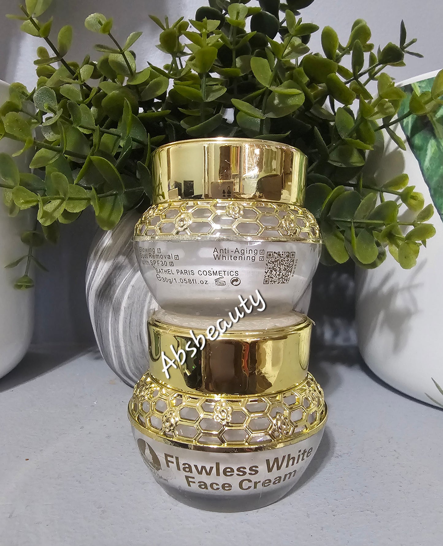 Flawless White Face Cream Bathel Paris Cosmetics 30g✨️💯👌