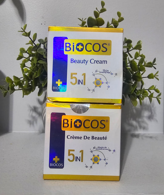 BIOCOS 5in1 Beauty Face Cream  Skin Whitening Magic👌✨️.