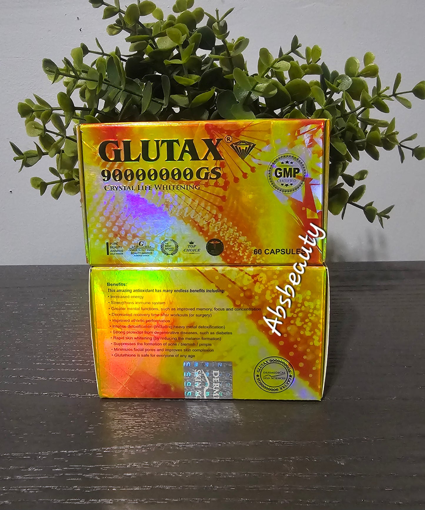 Anti-Aging Whitening Booster Crystal Life Supplement 60 Capsules Original&Authentic ✅️💯👍, 1pc