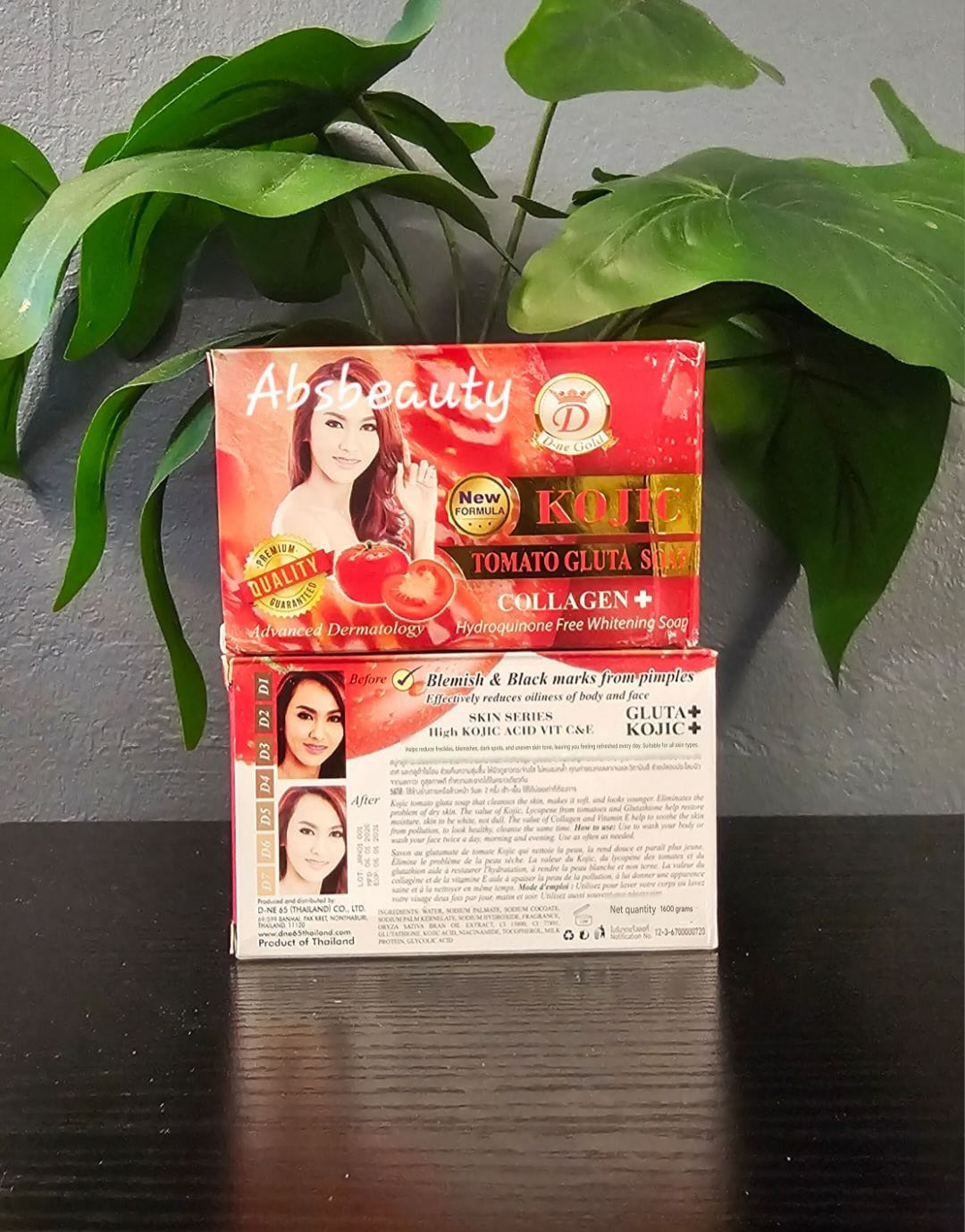 X2 Kojic Tomato Gluta Collagen+ 7days whitening Soap 2pcs 160g Each