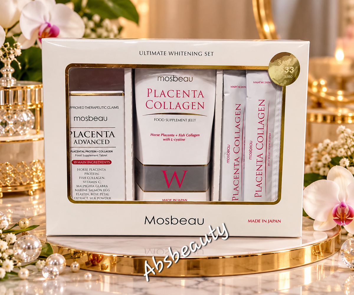 Mosbeau Ultimate Whitening Set  Supplements Made In Japan
