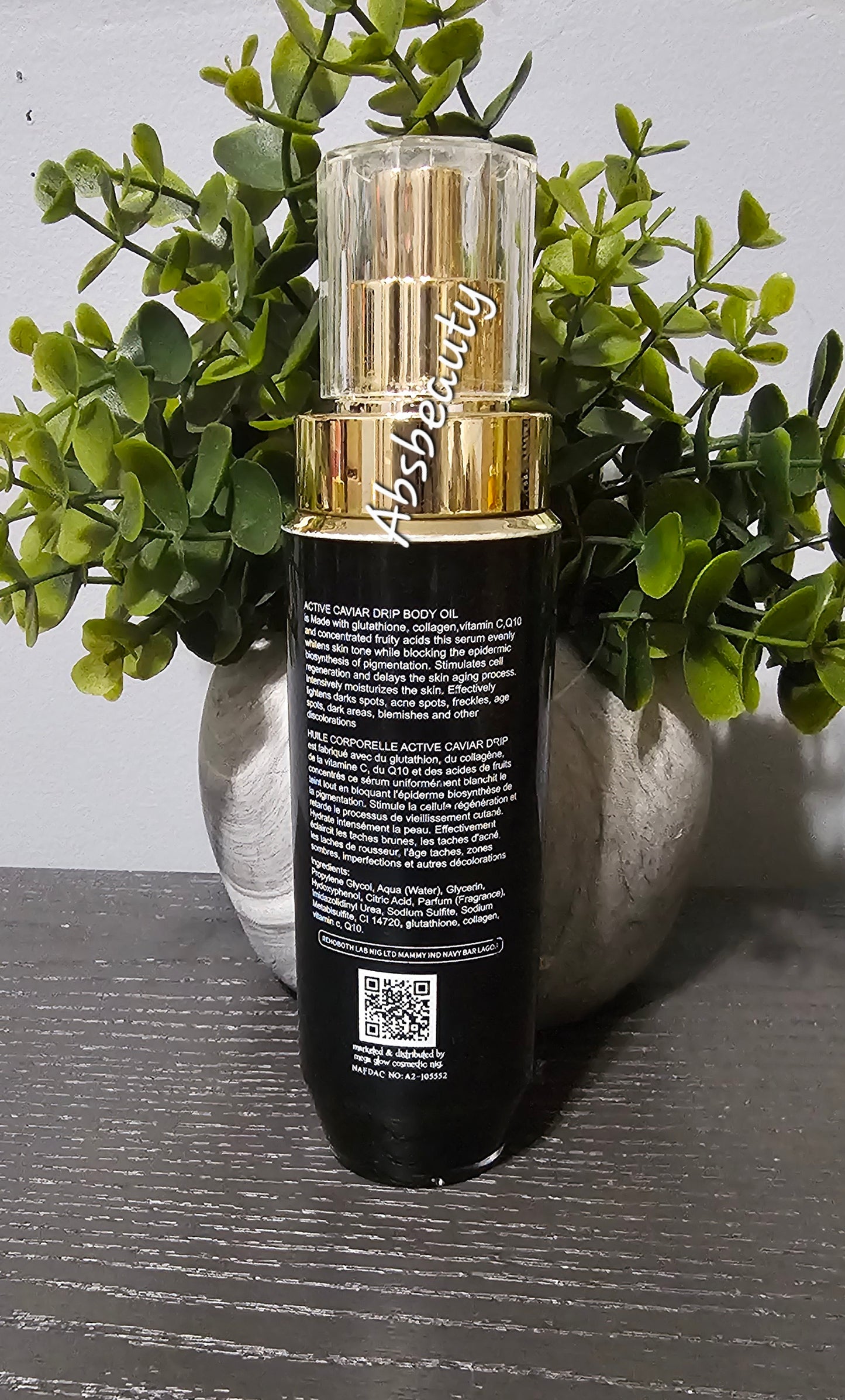 Active Caviar Drip Arbutin+Licorice Strong Whitening Body Oil 100ml