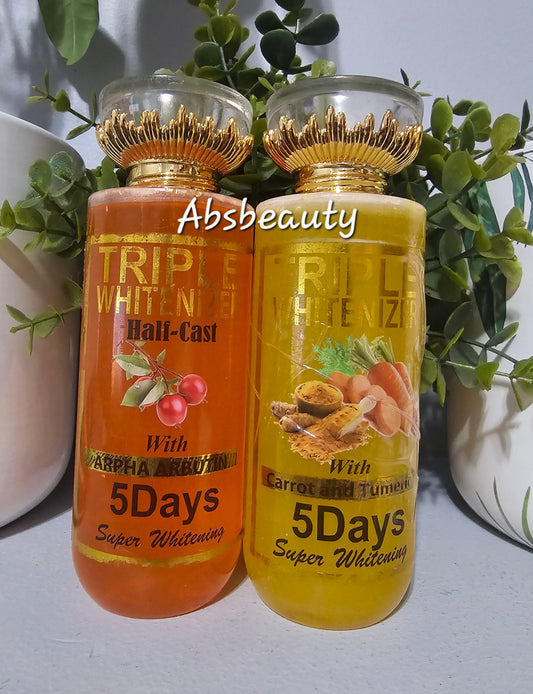 TRIPLE WHITENIZER 5Days Super Whitening Body Oil 220ml