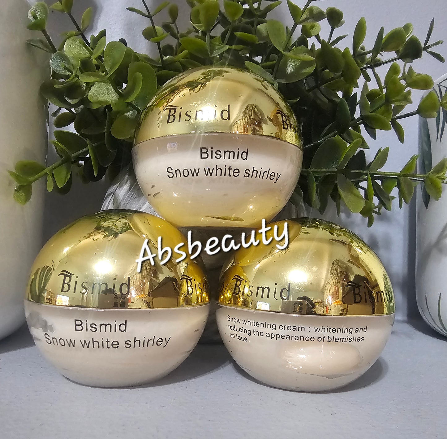 Bismid Snow White Face Cream Shirley 1pc