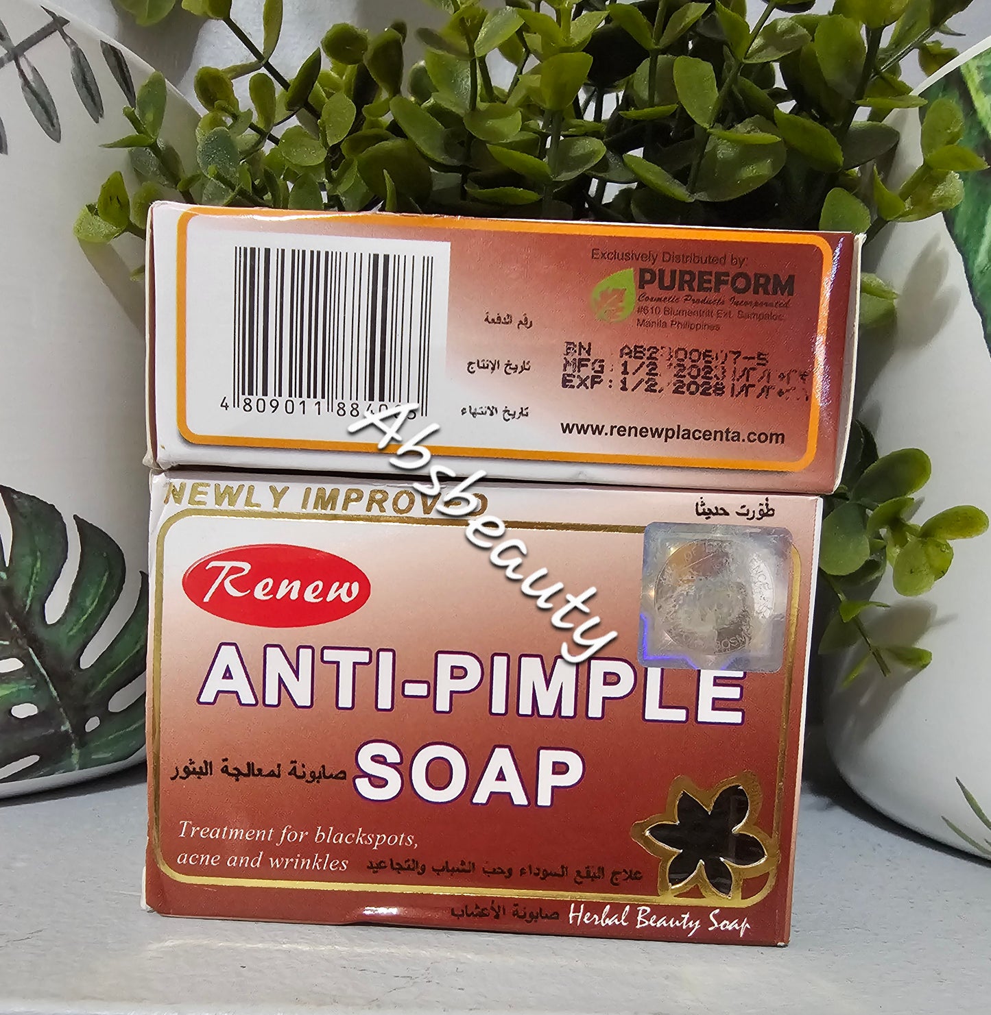 Renew Anti-Pimple Soap For Blackheads, Acne & Wrinkles 135g