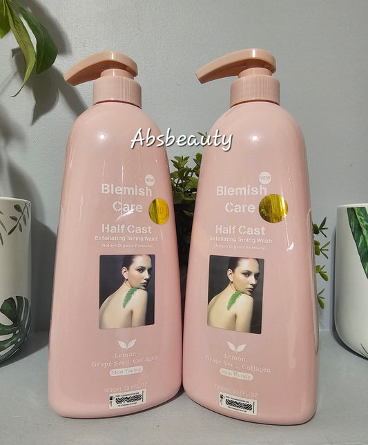 1pc Blemish Care Half-C Exfoliating Toning Shower Gel 1000ml