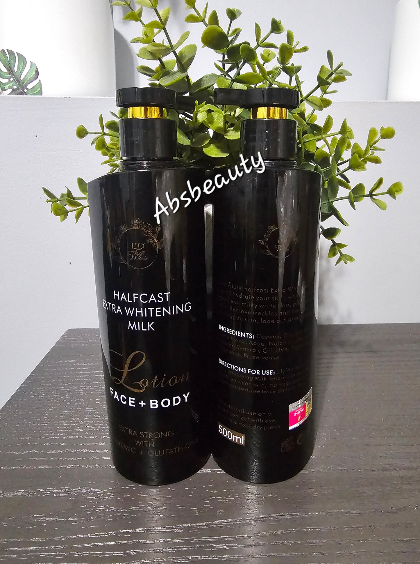 Lily White Half-C Extra Whitening Lotion Face&Body||10X Strong Whitening Lotion Face&Body 500ml ✨️💯👌