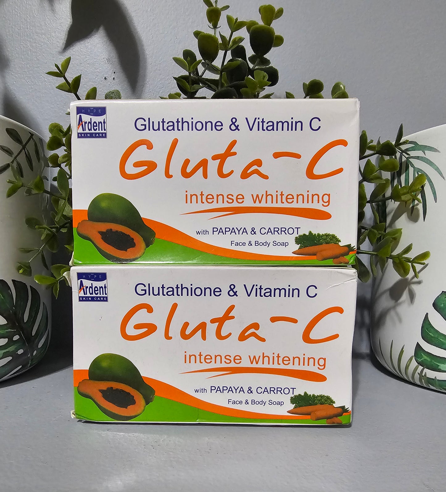 Gluta-C Intense Whitening With Papaya & Carrot Face & Body Soap