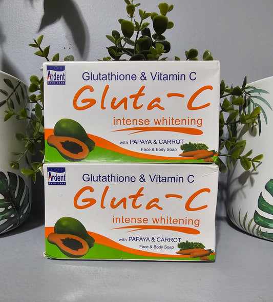Gluta-C Intense Whitening With Papaya & Carrot Face & Body Soap