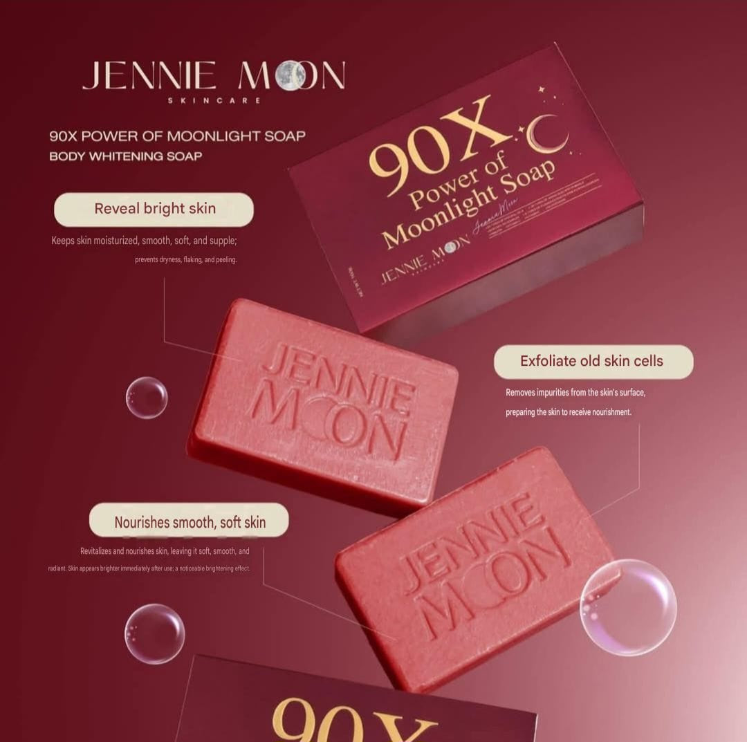 Jennie Moon 90X Power of Moonlight Body & Face Soap 160g 1pc