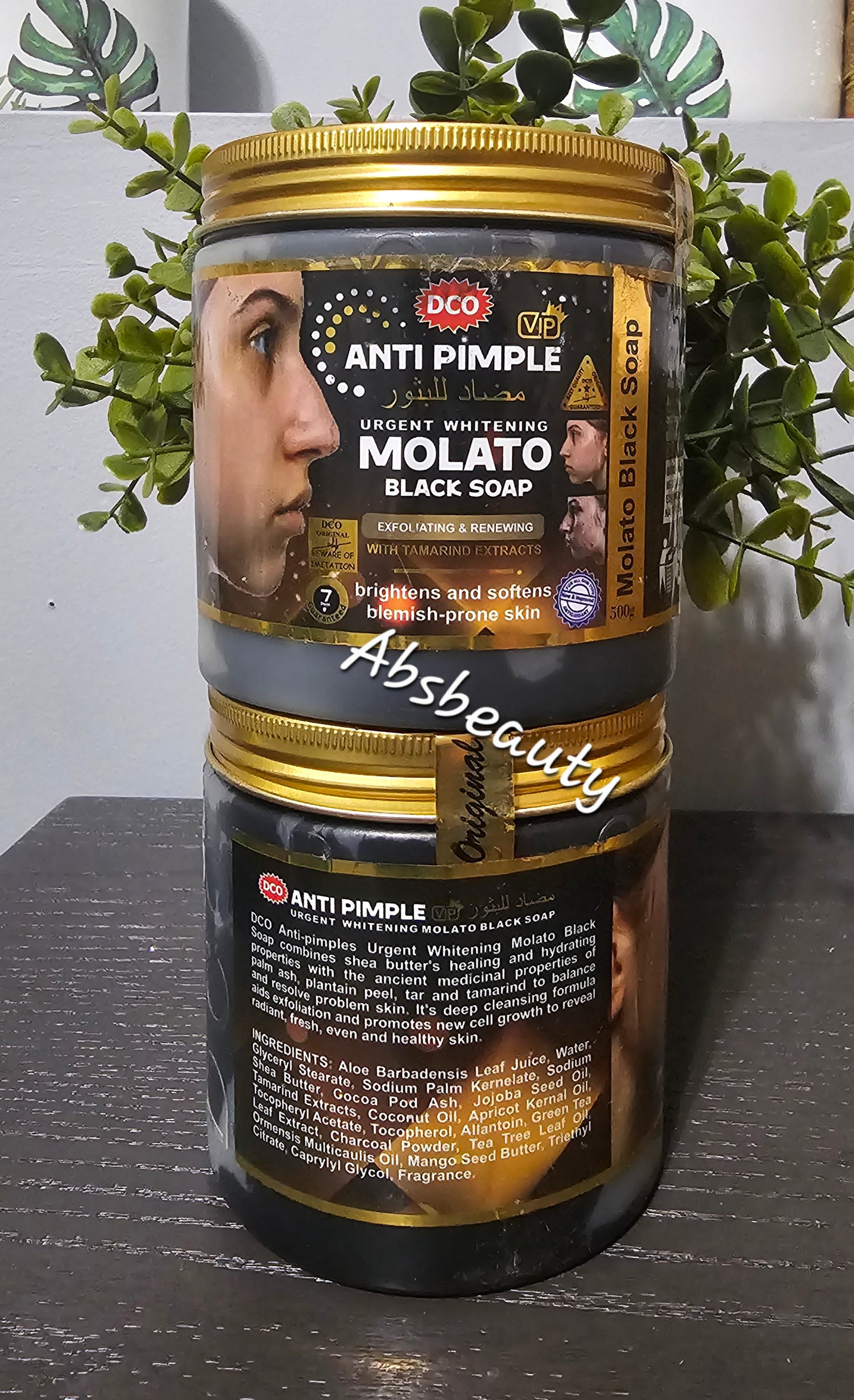 Anti Pimple Urgent Whitening MOLATO Black Soap 500g✨️💯👌 1pc