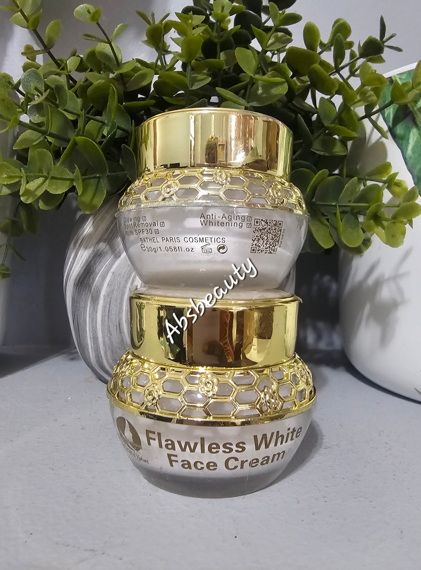 Flawless White Face Cream Bathel Paris Cosmetics 30g✨️💯👌