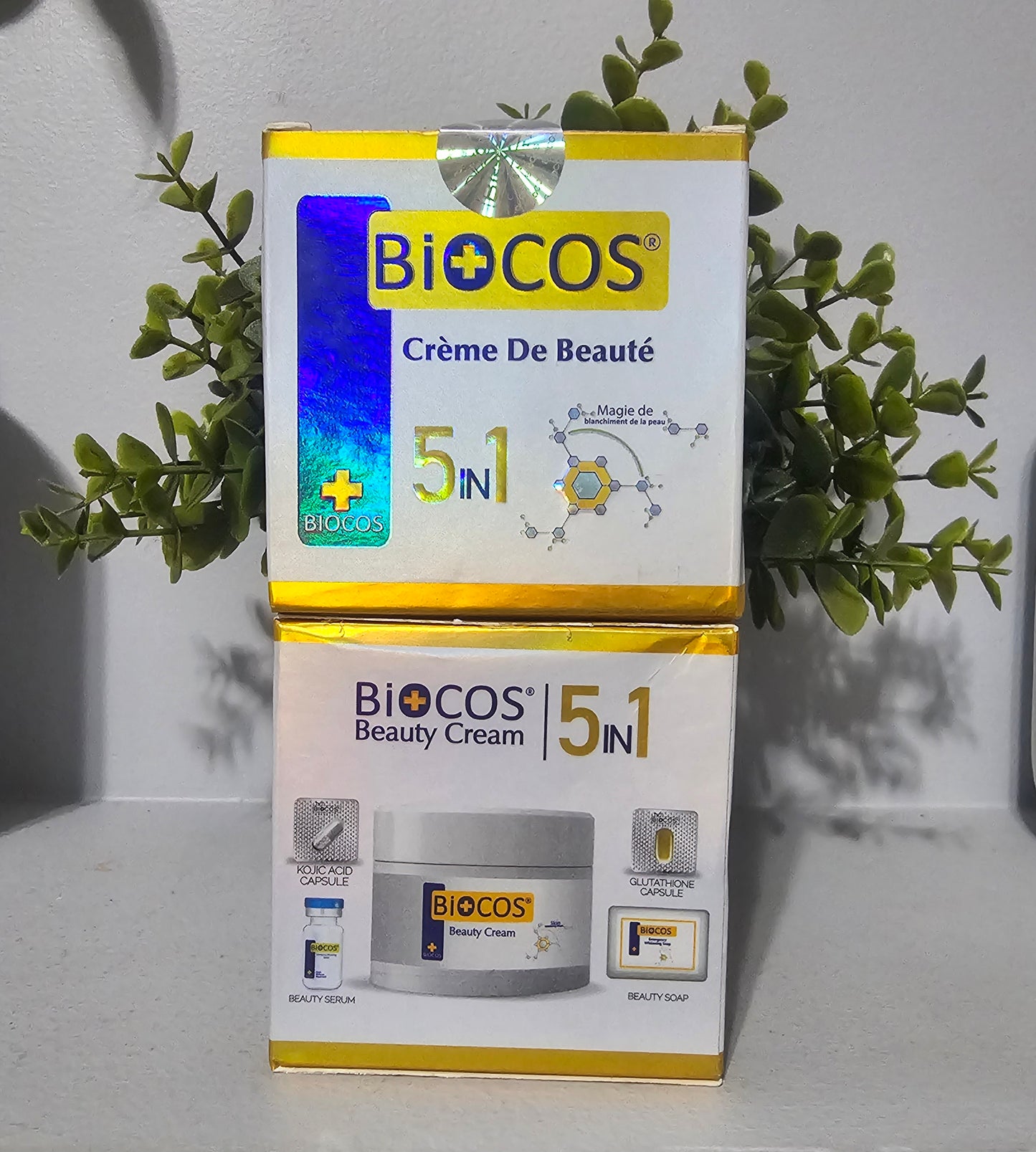 BIOCOS 5in1 Beauty Face Cream  Skin Whitening Magic👌✨️.
