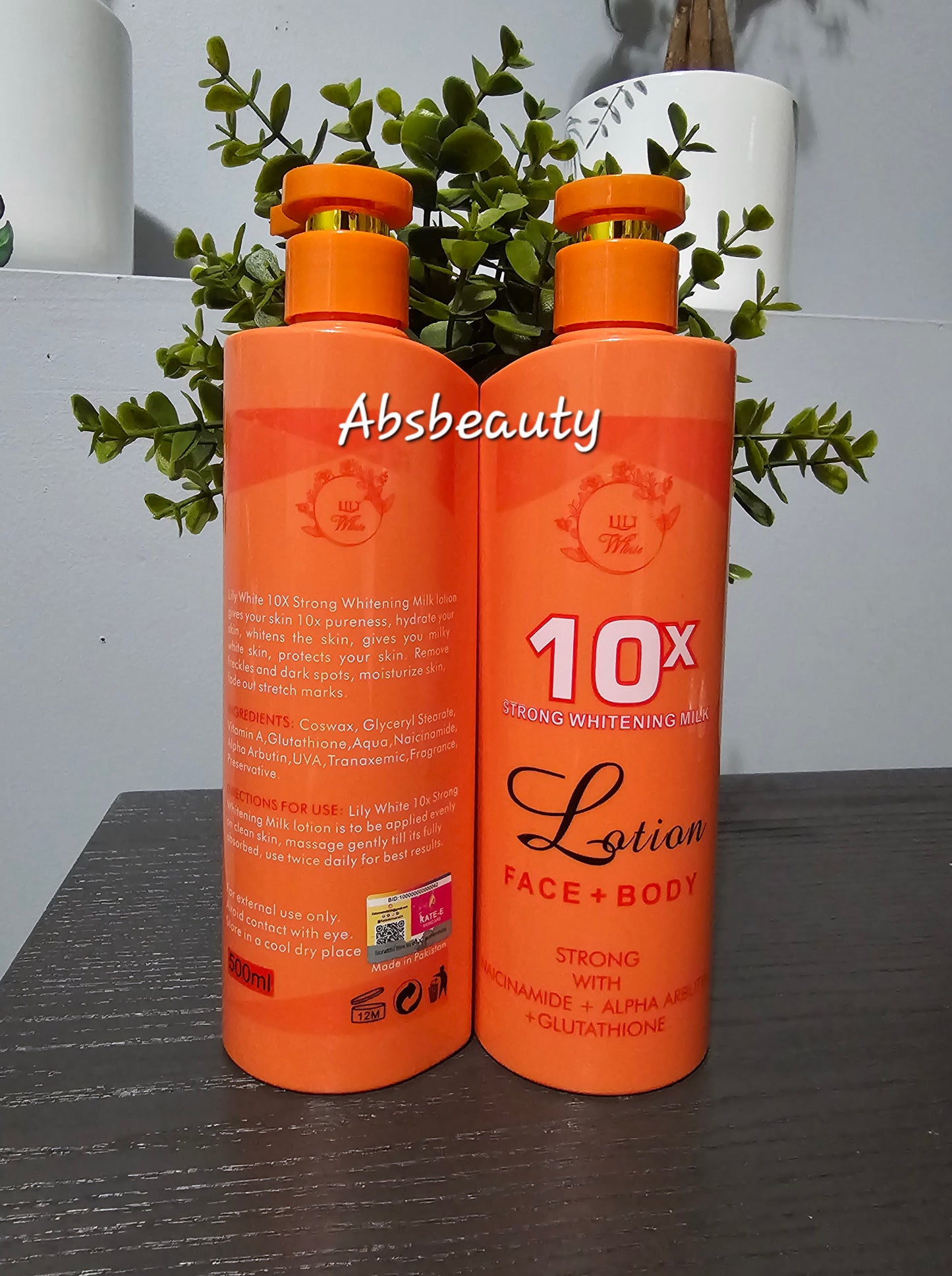 Lily White Half-C Extra Whitening Lotion Face&Body||10X Strong Whitening Lotion Face&Body 500ml ✨️💯👌