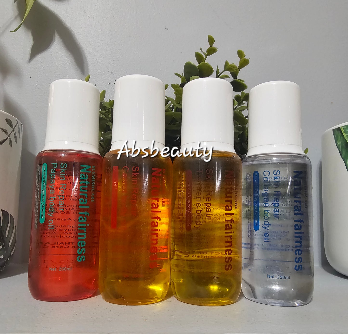 Blemish Care Natural Fairness Skin Repair Body Oil(Carrot, Papaya,Tumeric,Collagen) 250ml