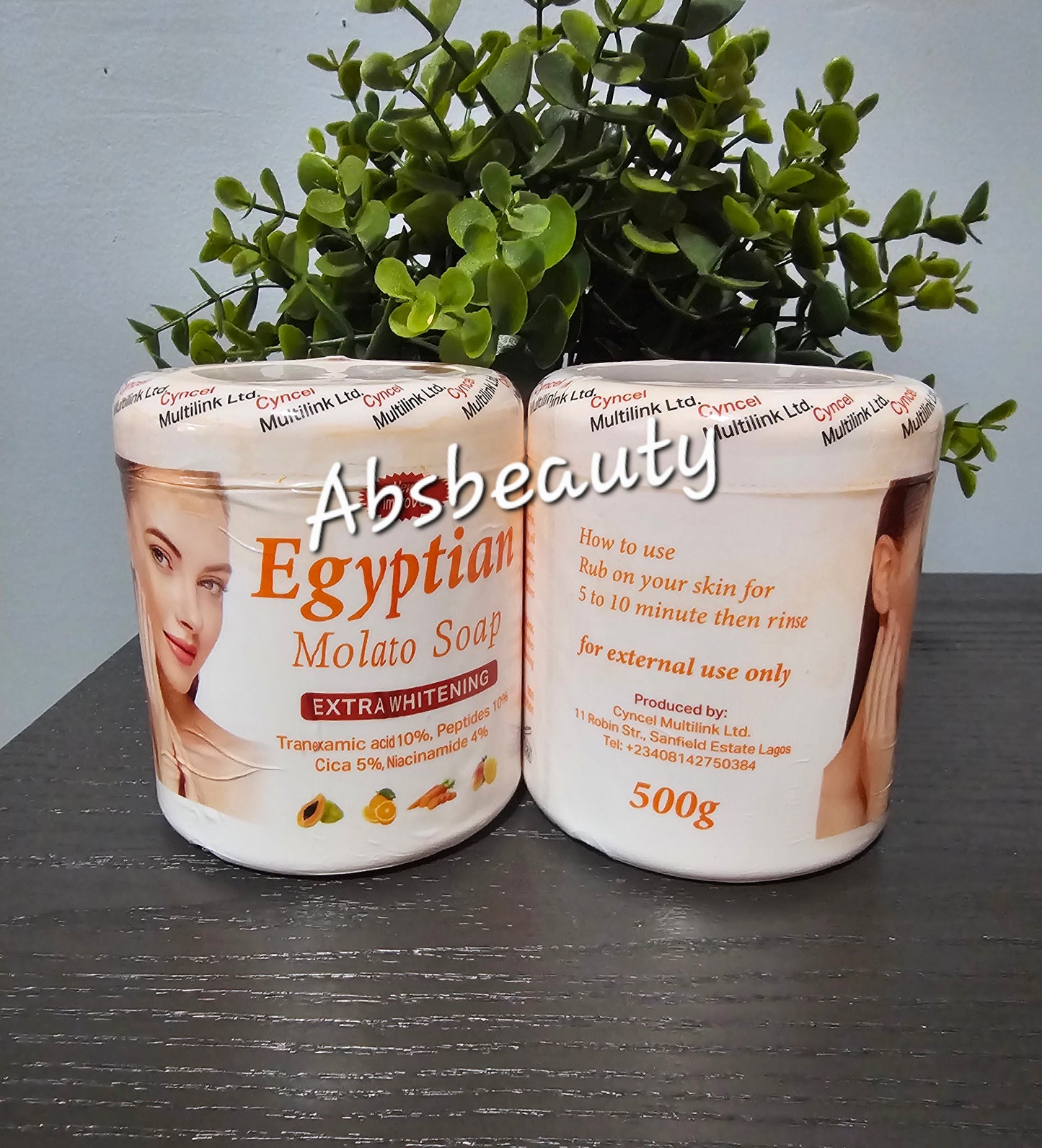 Egyptian Molato Soap Extra Whitening 500g 💯👍.