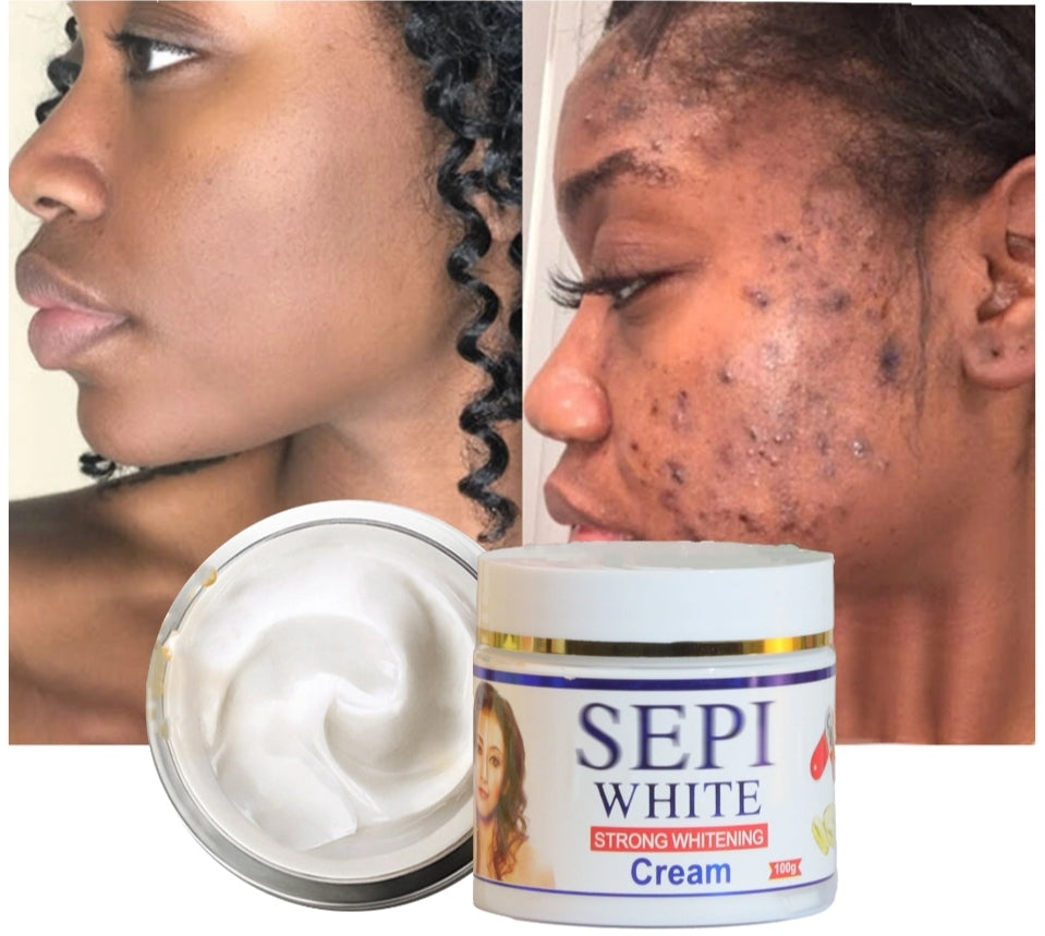 Sepi White Strong Whitening Soap➕️Body Oil Corrector➕️Face Cream, 3pcs set