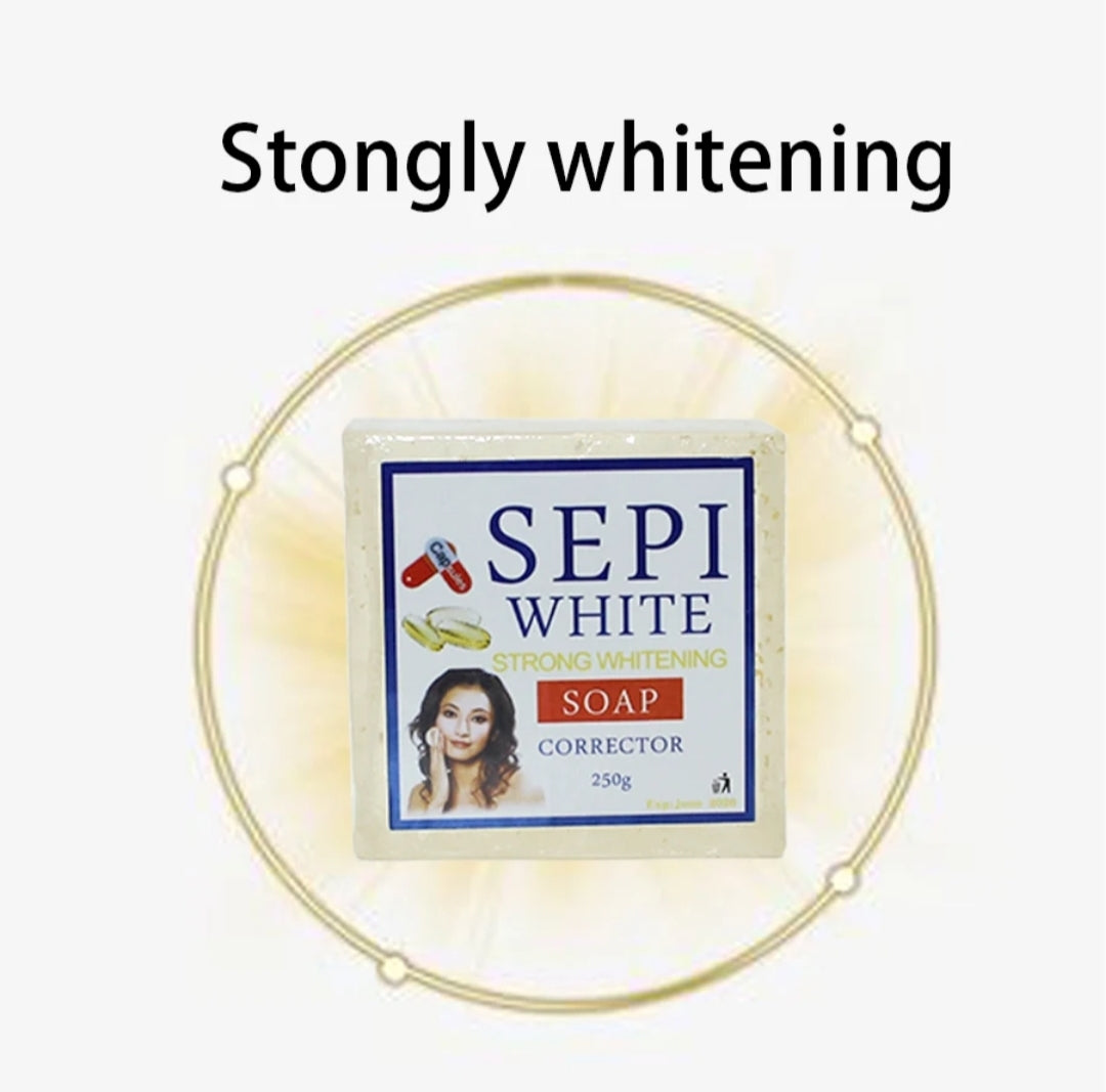 Sepi White Strong Whitening Soap➕️Body Oil Corrector➕️Face Cream, 3pcs set