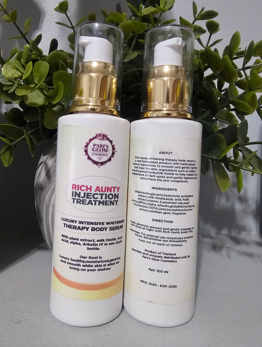 Pari's Glow Cosmetics Rich Aunty Treatment Luxury Intensive Whitening Therapy Body Serum.1pc