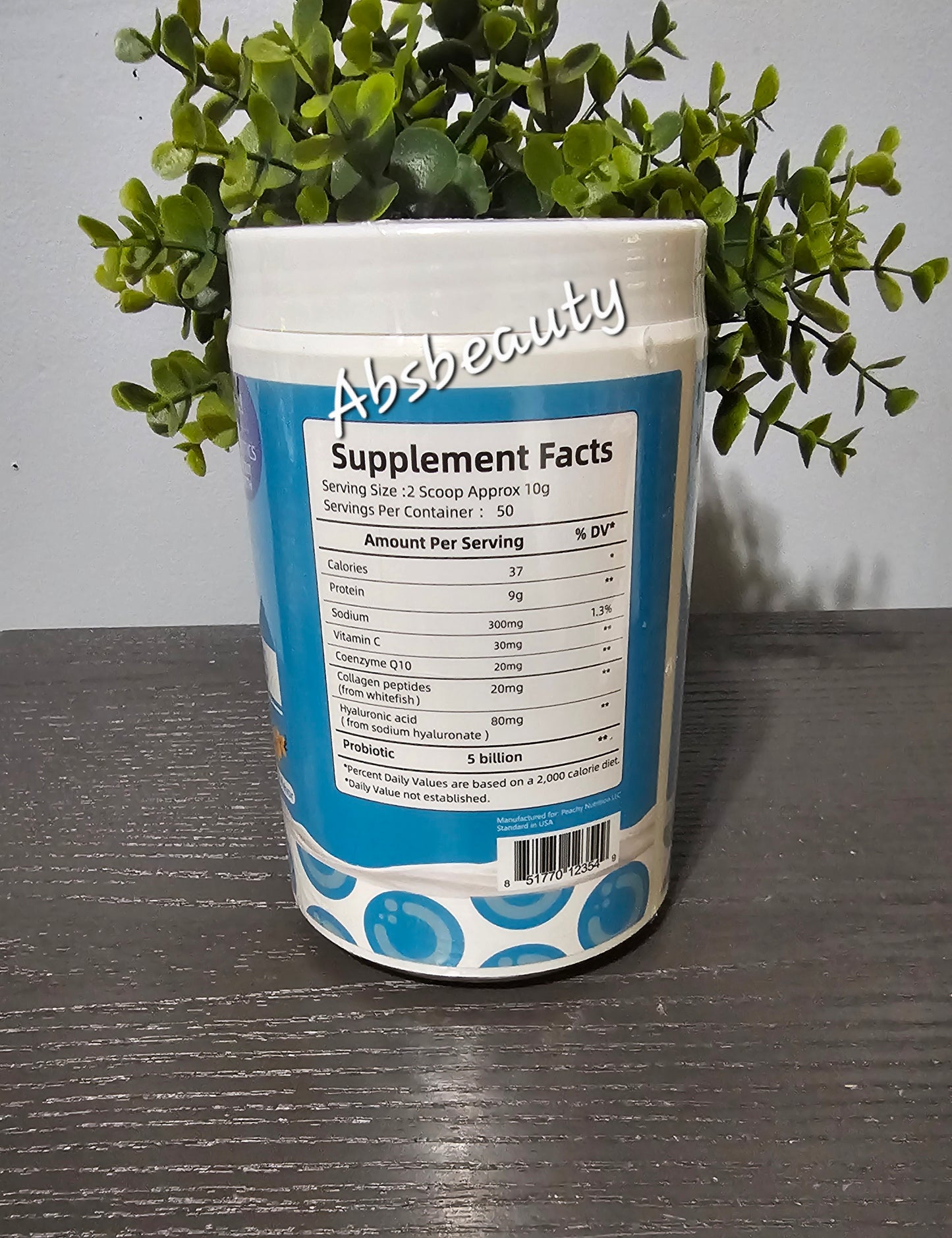 Peachy Beauty Collagen➕️Probiotic Supplements Powder 500g 💯👍