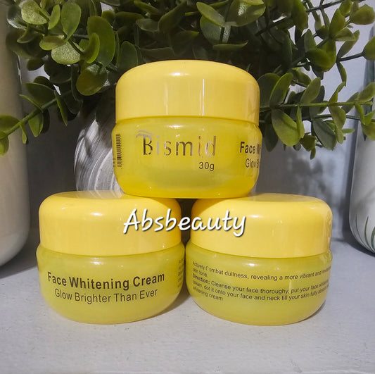 Bismid Whitening Face Cream Glow Brighter Than Ever 30g 1pc