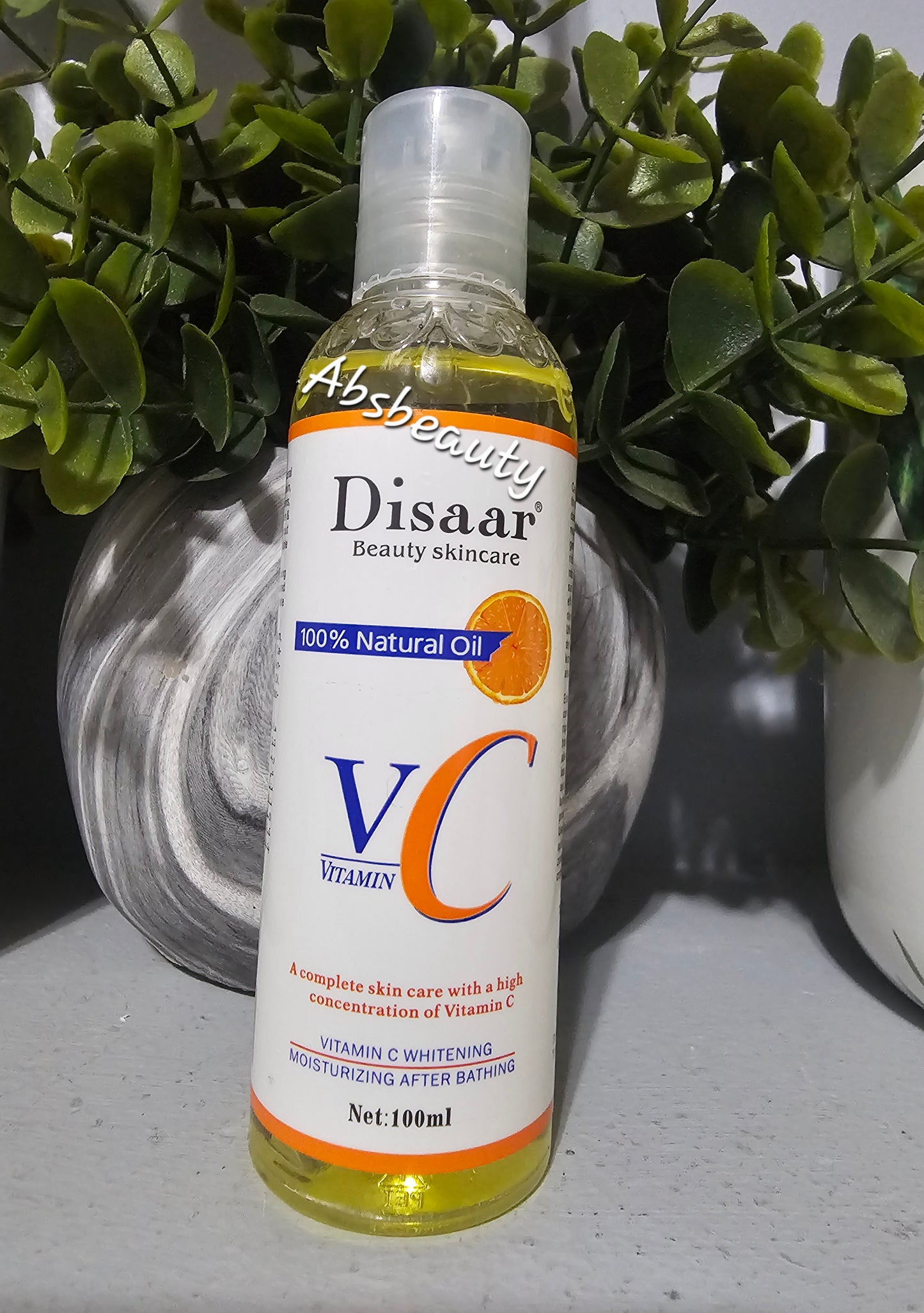 DISAAR Beauty Skincare Vitamin C Whitening Natural Oil 100ml