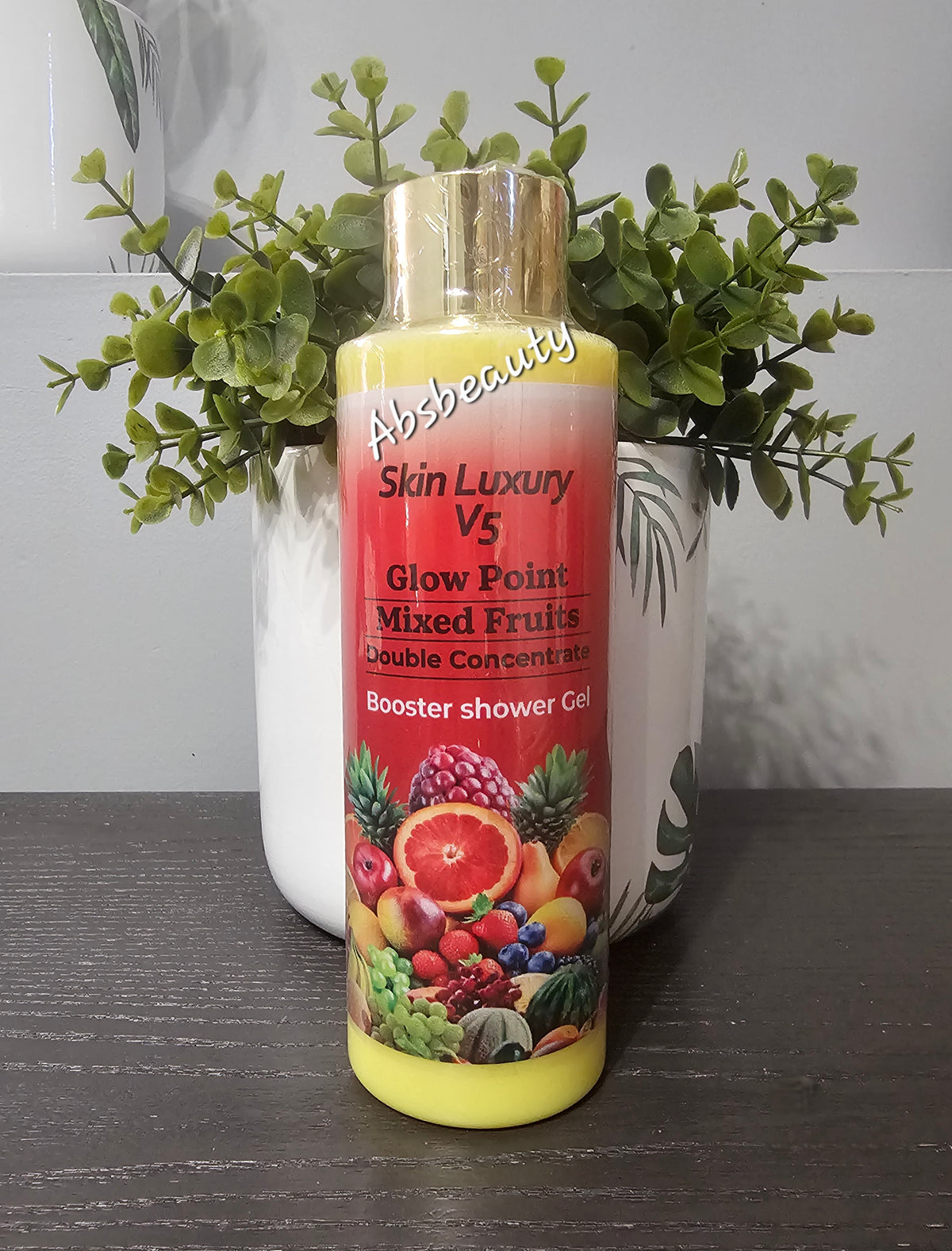 Pari's Glow Cosmetics Skin Luxury V5 Glow Point Mixed Fruits Double Concentrate Booster Shower Gel 500ml