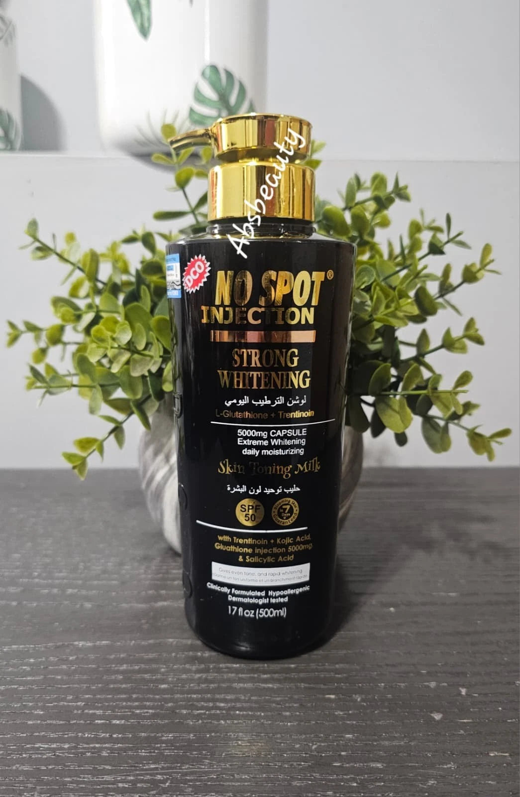 No Spot Strong Whitening Body Lotion with spf50 500ml 1pc