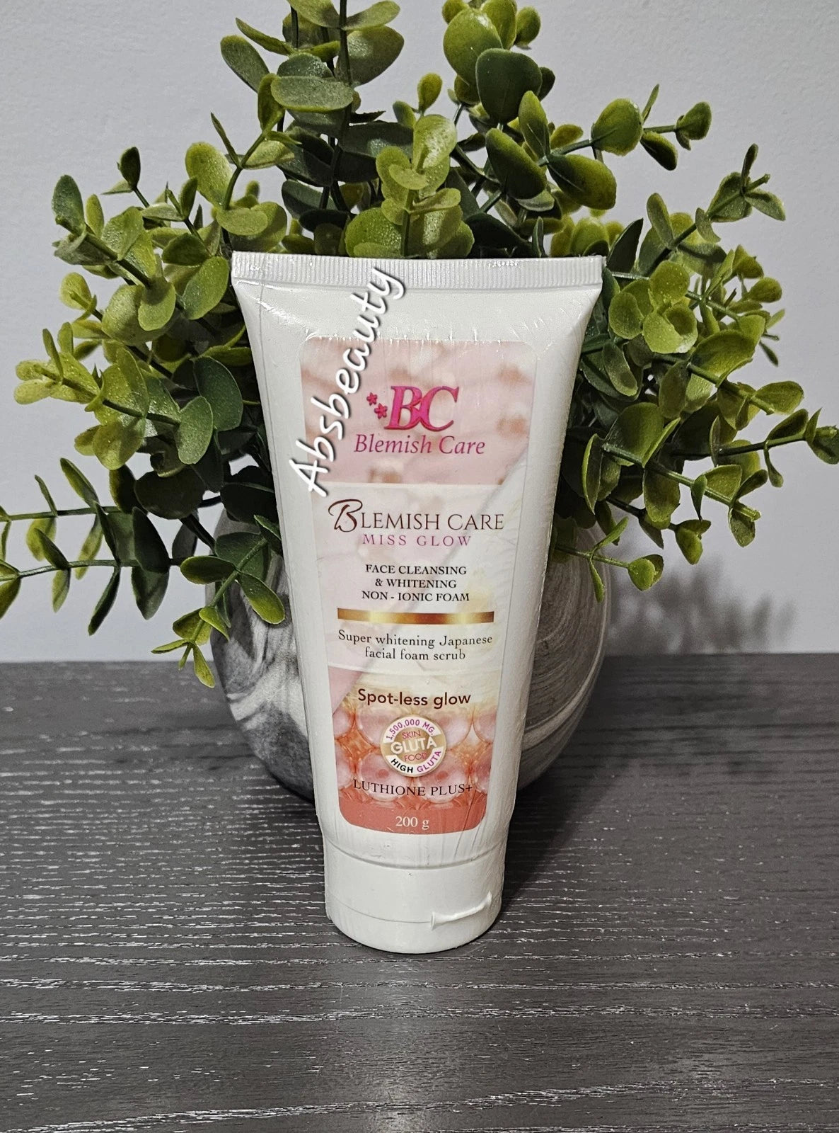 Blemish Care Miss Glow Face Cleansing & Whitening Facial Foam Scrub  200g