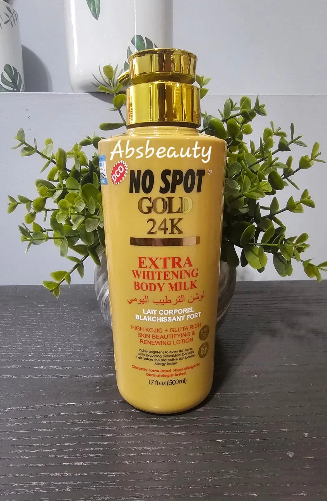 No Spot Strong Whitening Body Lotion with spf50 500ml 1pc