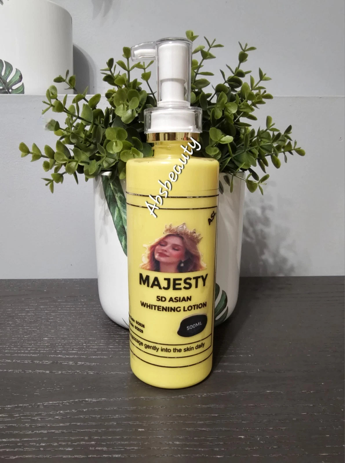 Majesty 5D Asian Yellow Body Lotion  Extra Whitening & Glowing 500ml AUTHENTIC