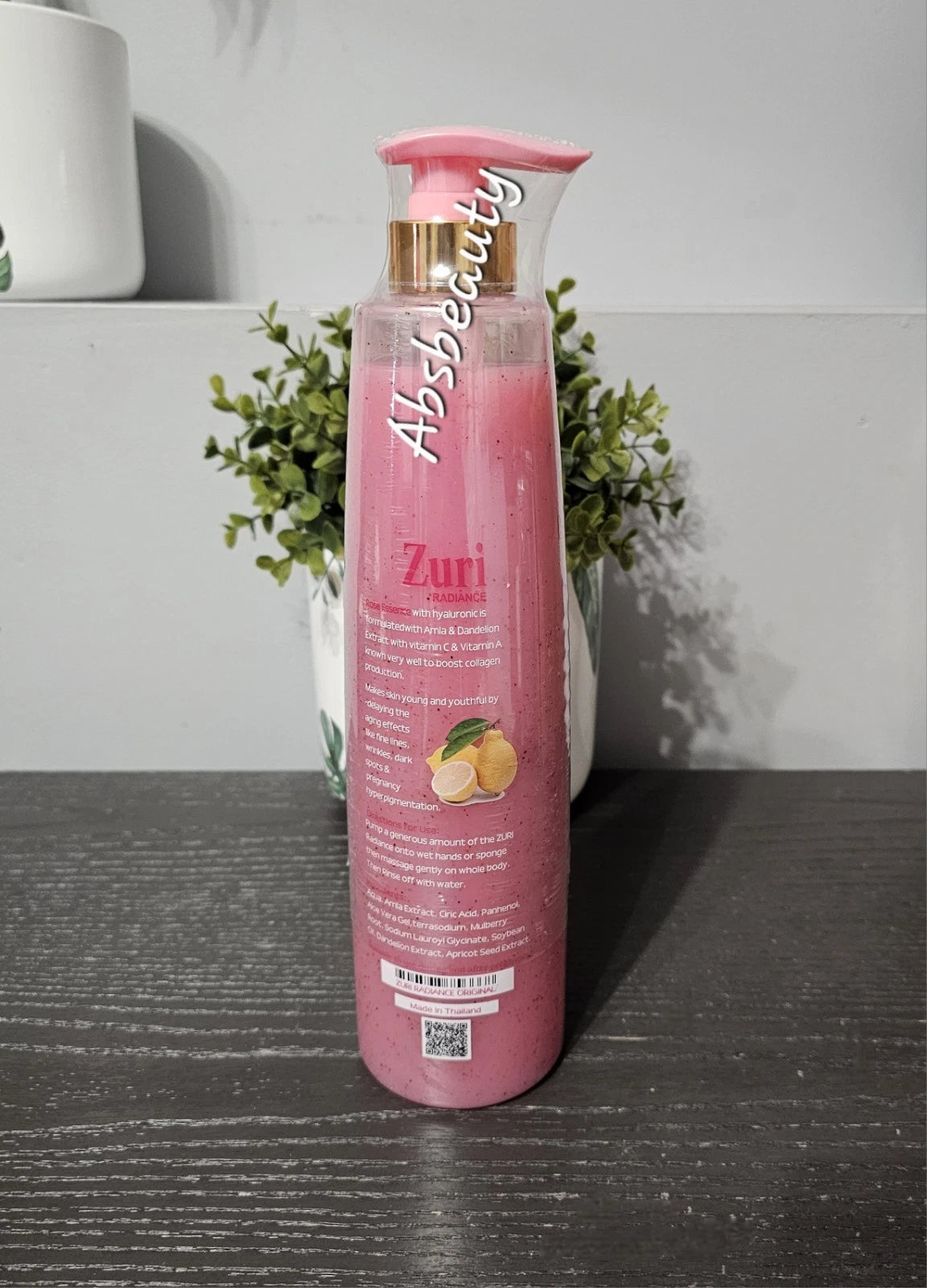 Zuri Radiance Rose Essence & Hyaluronic Acid Deep Moisture Shower Gel 1000ml