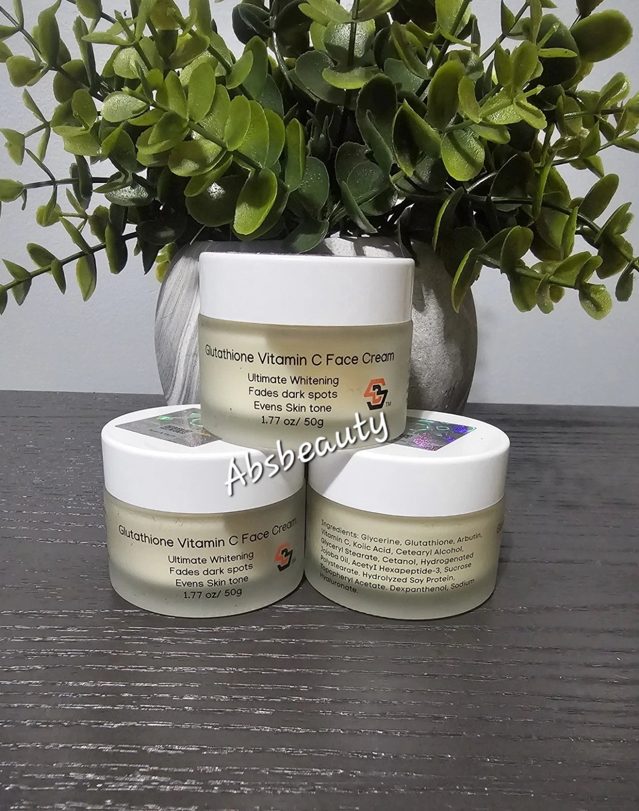 1× Glutathione Vitamin C Ultimate Whitening face Cream 50g Original&Authentic💯