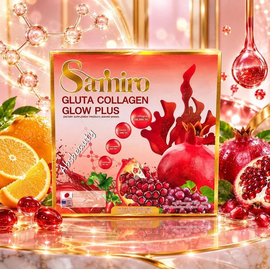 Samiro Gluta Collagen Glow Plus Supplement 15000mg X 30 Sachets
