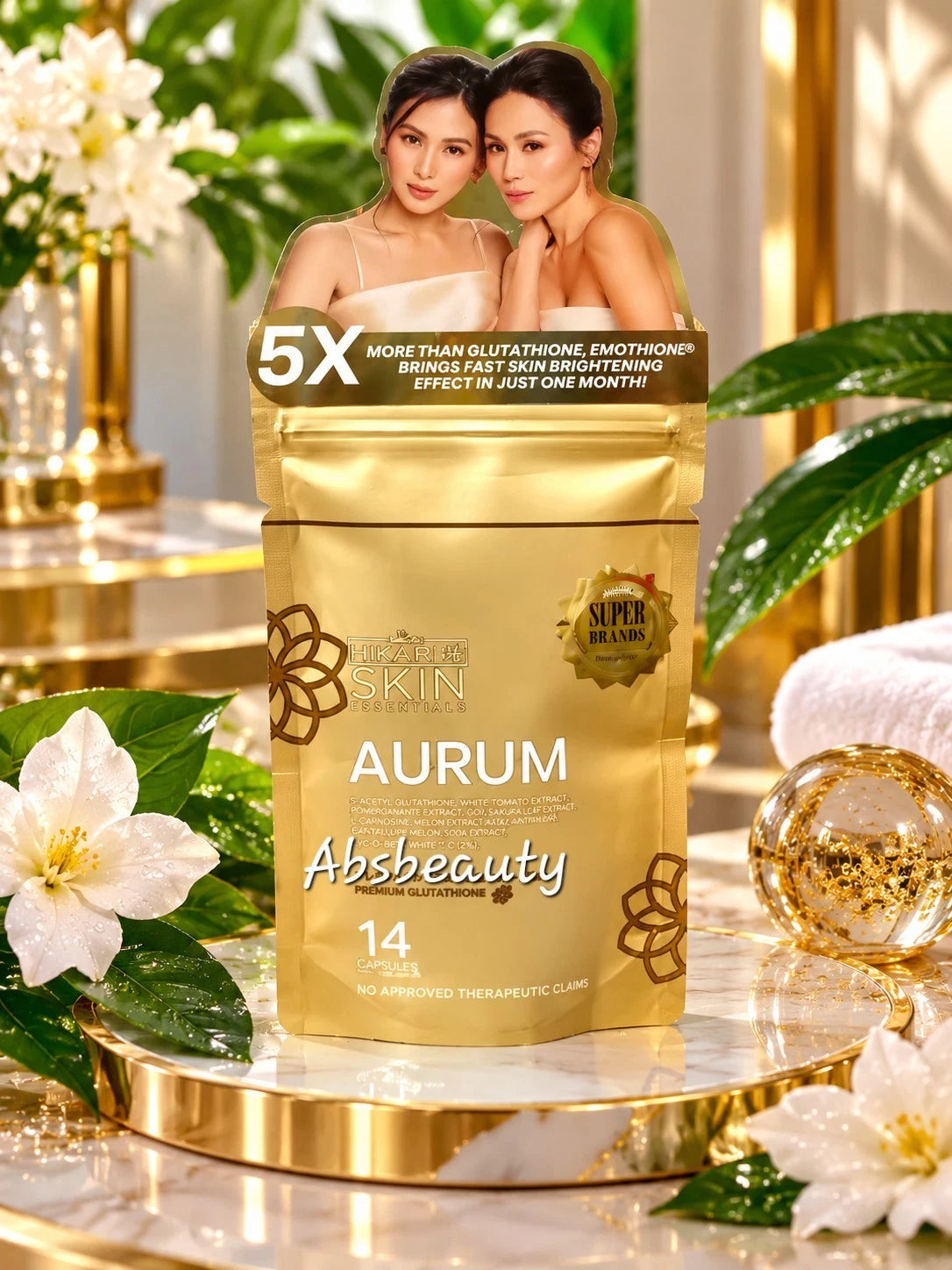 2X Hikari Aurum Pouch 14 Capsules