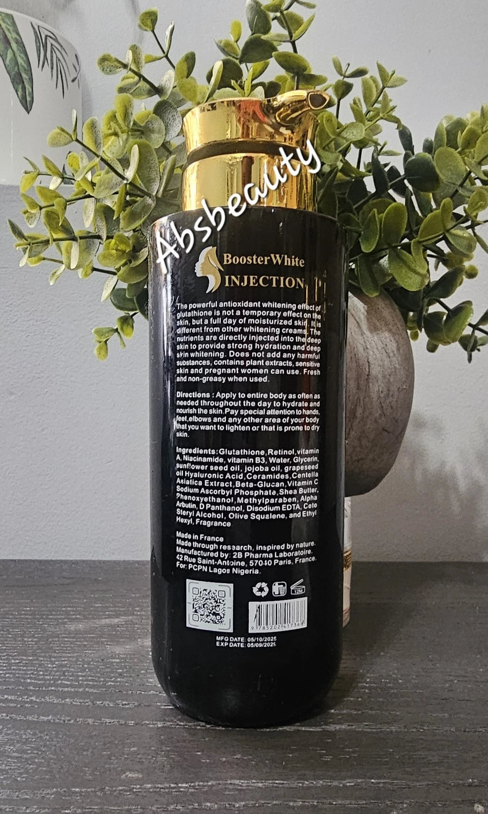 Booster White Body Lotion Glutathione Naicinamide