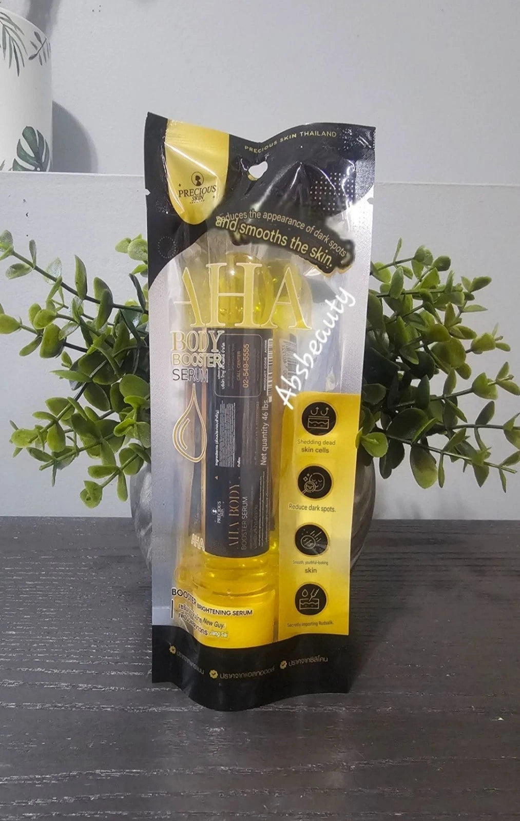 Precious Skin AHA Body Booster Serum - Exfoliating Brightening 45ml, 1pc