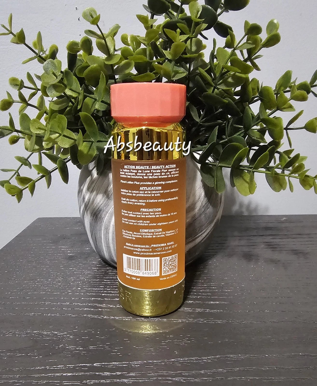 Lotion Peau de Lune FLORALE PLUS ORIGINAL Skin Cleanser 100ml 1pc