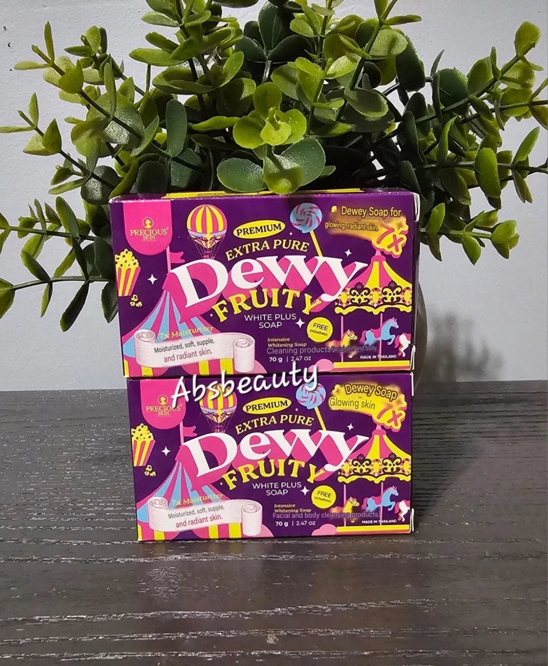 Precious Skin Premium Extra Pure Dewy Fruity White Plus Face&Body Soap 70g 1pc