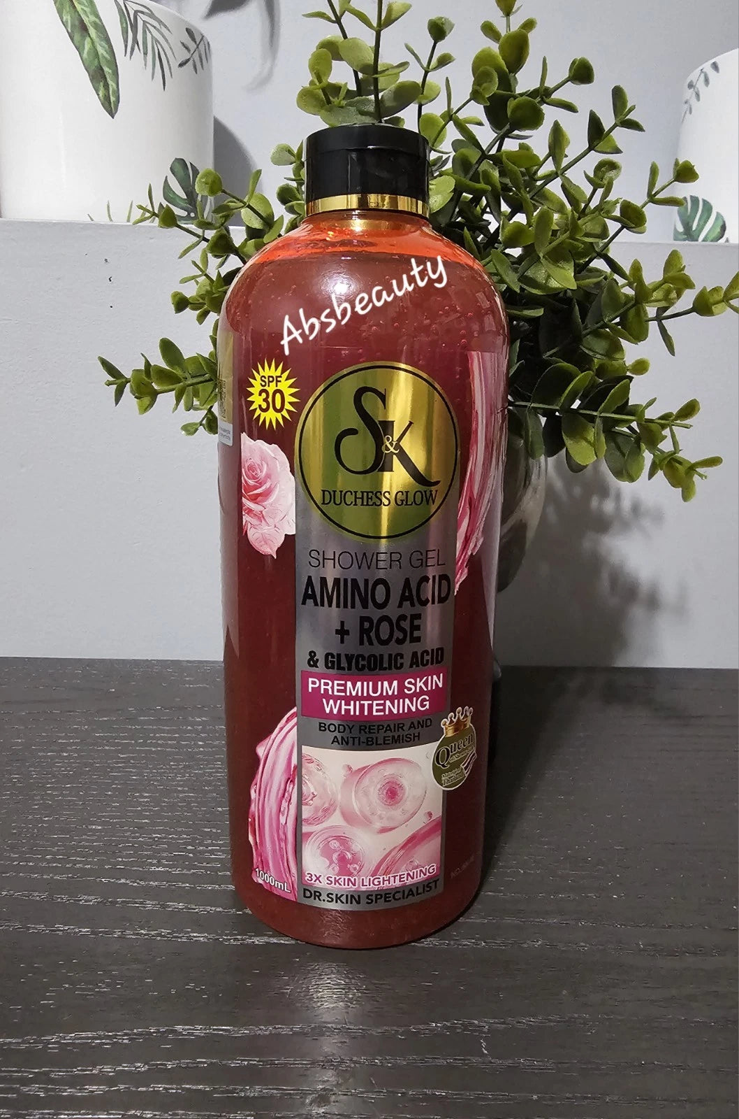 Sk Duchess Glow Shower Gel Amino Acid+Rose & Glycolic Acid 3x Skin Whitening✨️✅
