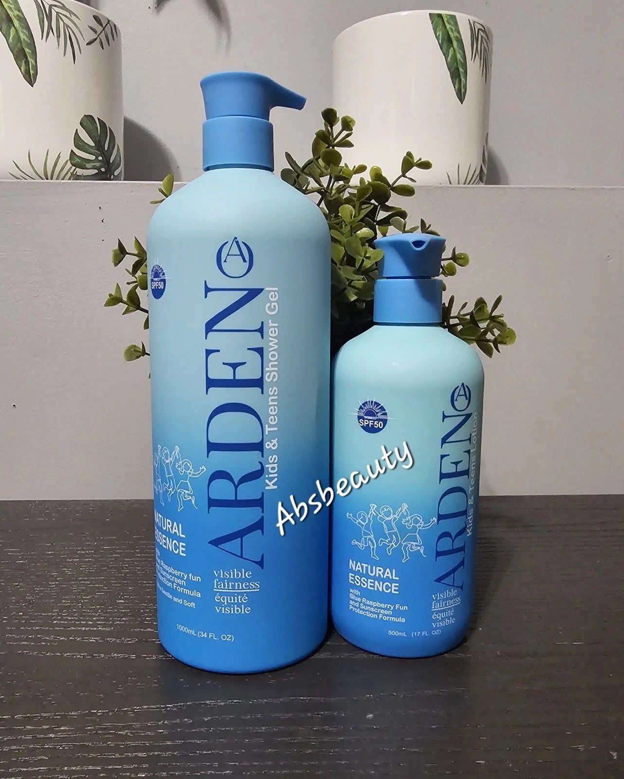 Arden Kids & Teen Visible Fairness Brightening Lotion & Shower Gel - 2pcs Set